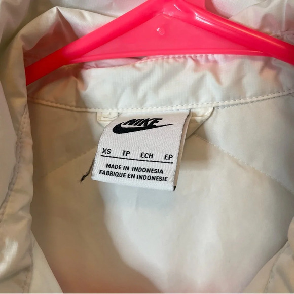 Nike Sportswear Essential Women's Quilted Trench Jacket white size xs - Picture 7 of 12